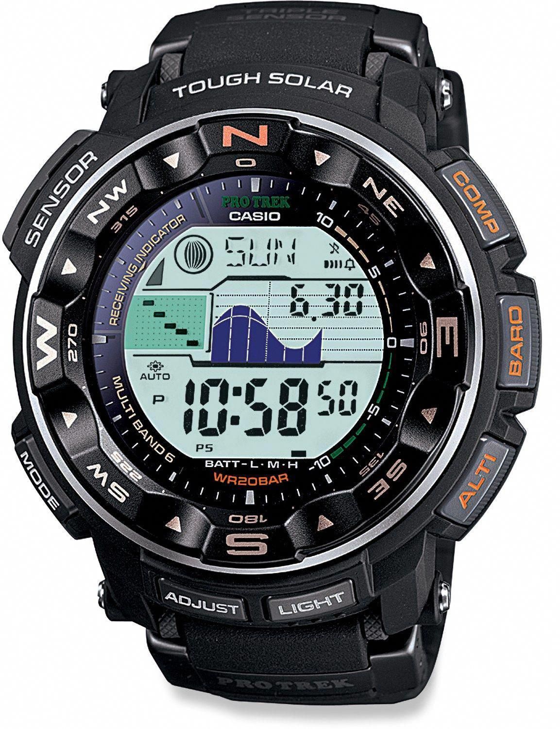 Relógio Casio Pro Trek PRW-2500-1CR | Everest E-commerce