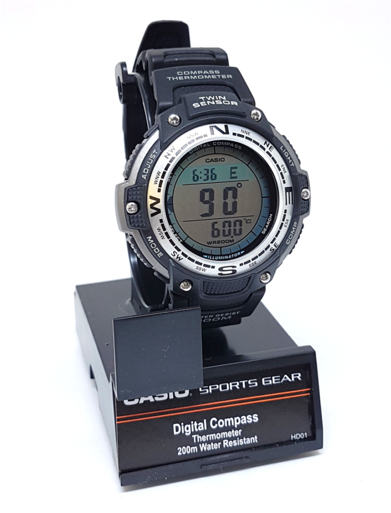 Casio Orologio Sportivo SGW-100-3AVCF – Resistente, Con Cinturino In Resina E Funzioni Digitali